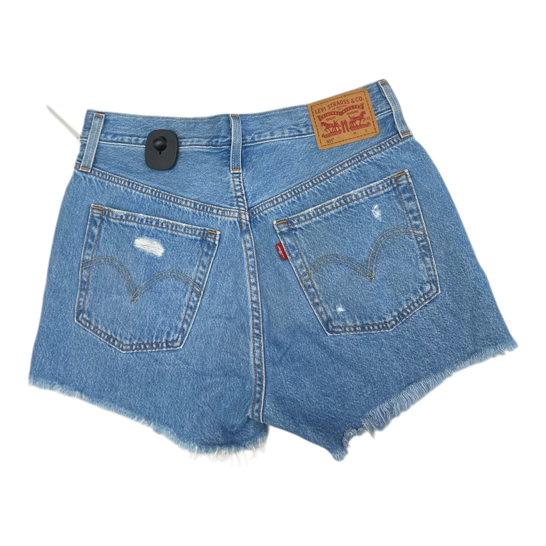 Shorts By Levis In Blue Denim, Size:6