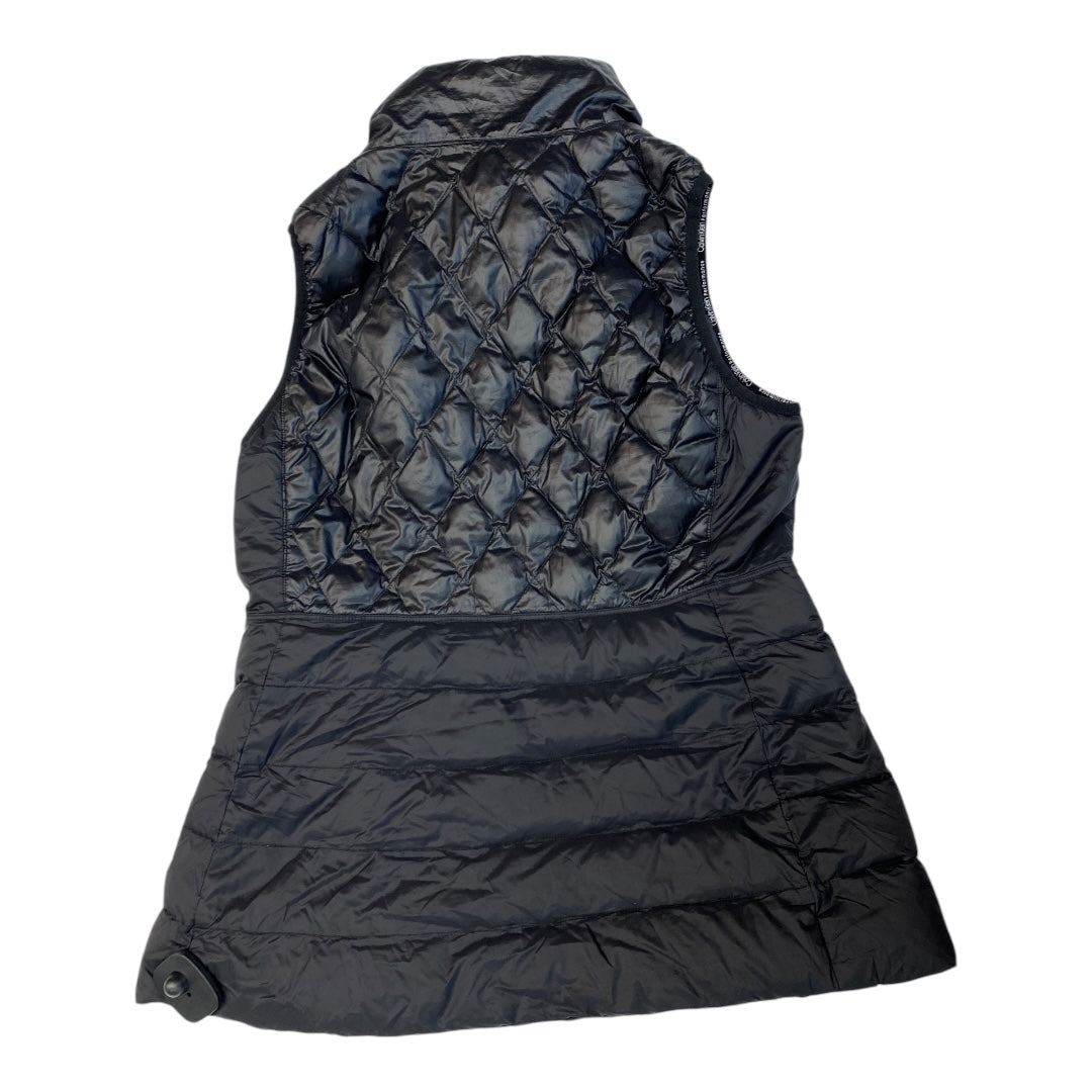 Vest Puffer & Quilted By Calvin Klein In Black, Size:M