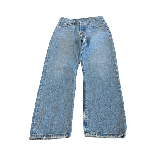 Jeans Boyfriend By Levis In Blue Denim, Size:0