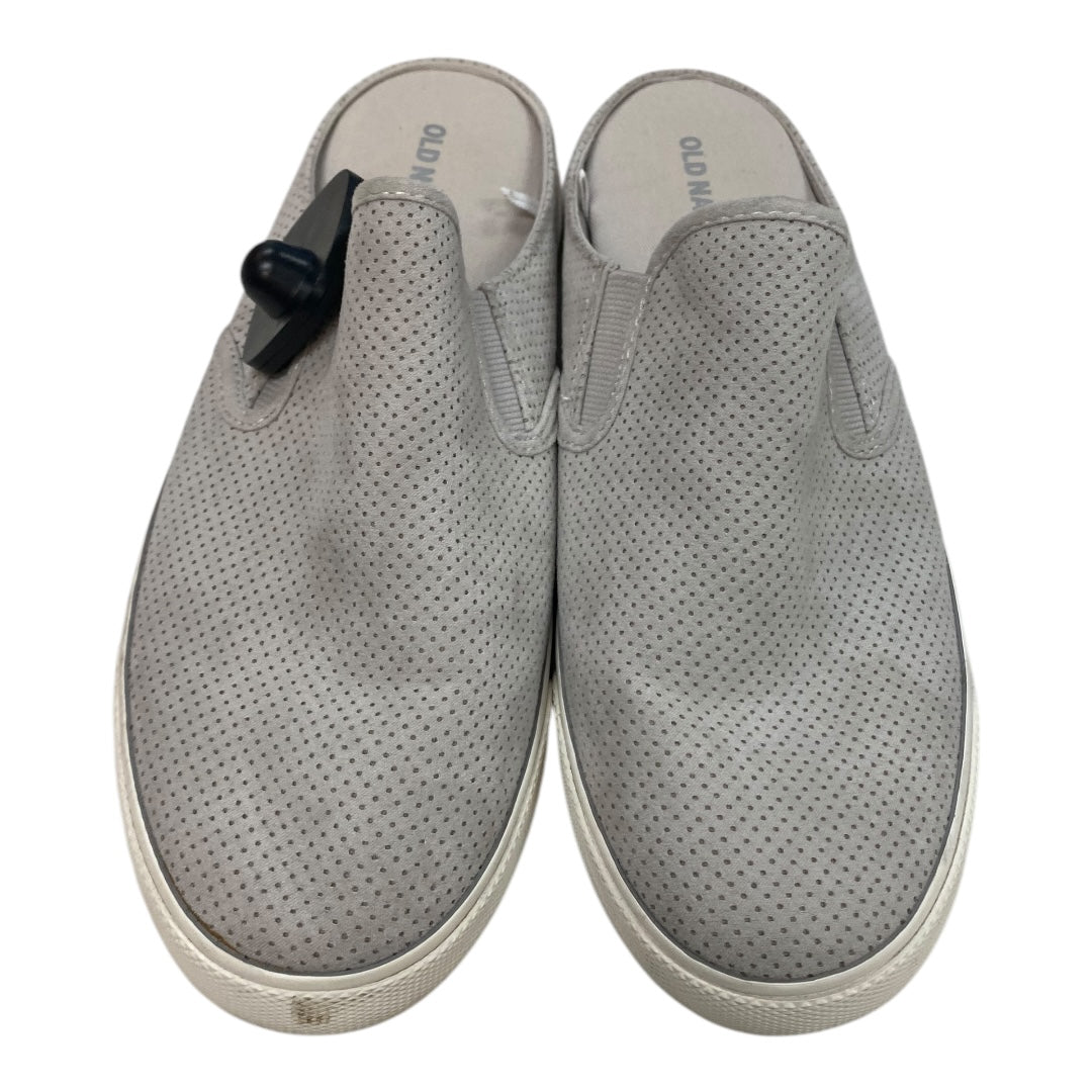 Shoes Flats By Old Navy In Grey, Size:8