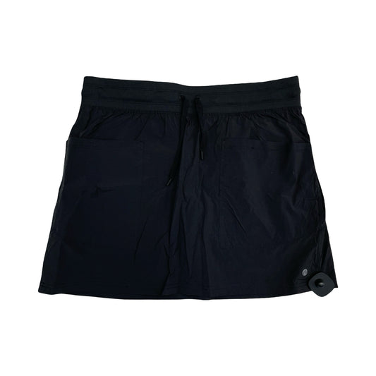 Athletic Skort By Apana In Black, Size:L