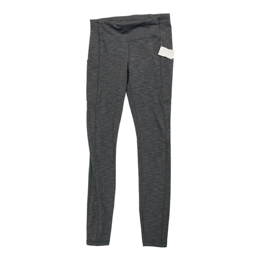 Athletic Leggings By Lululemon In Grey, Size:6L