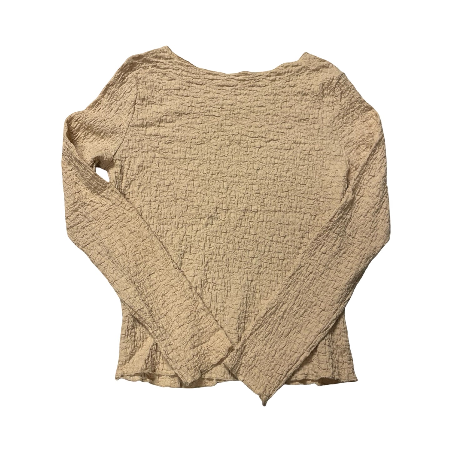 Top Ls By Easel In Tan, Size:L