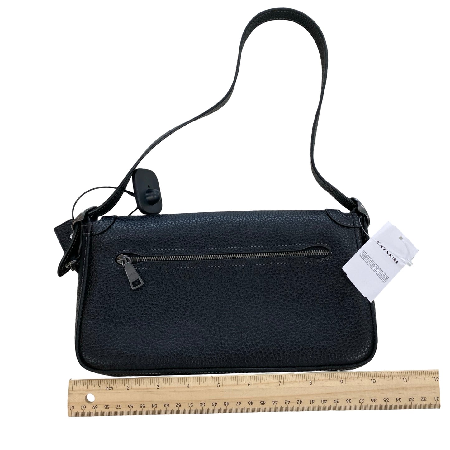 Handbag Designer By Coach In Black, Size:Small