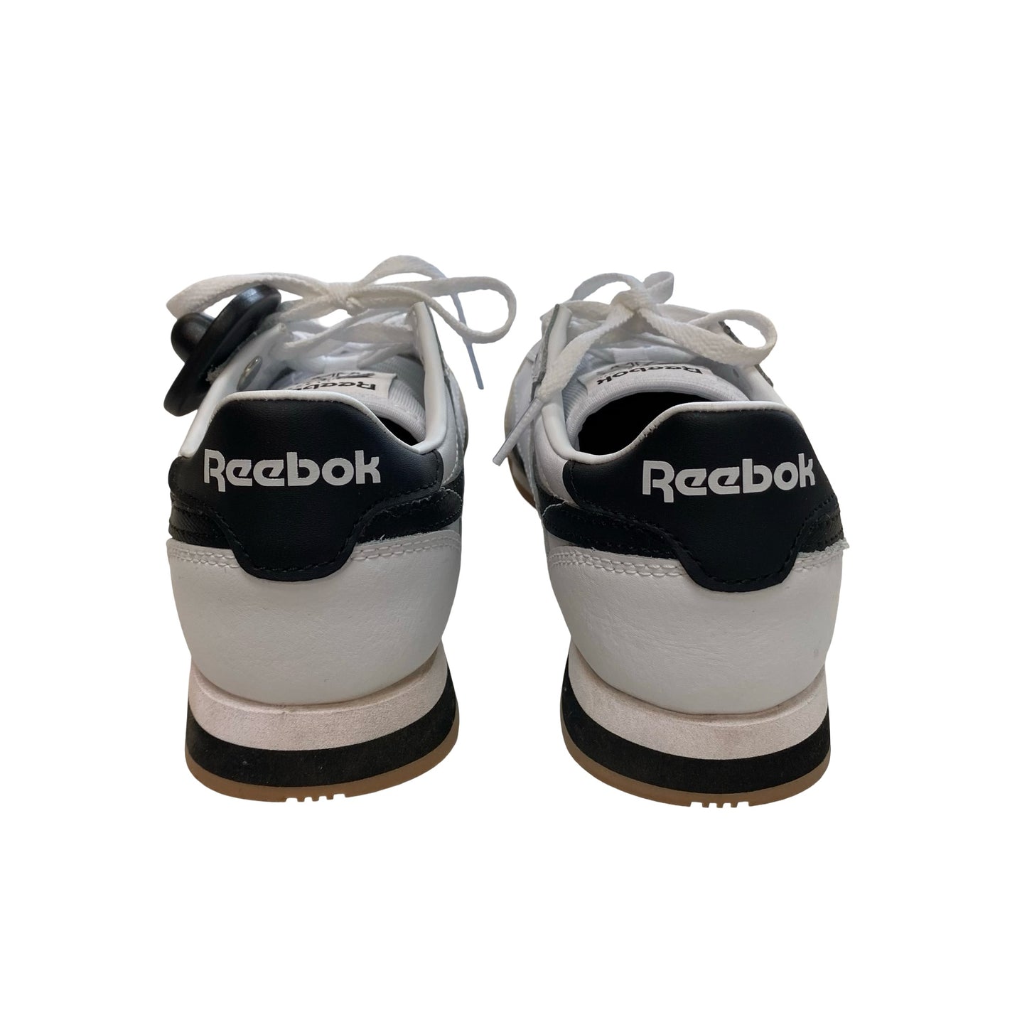 Shoes Athletic By Reebok In Black & White, Size:6