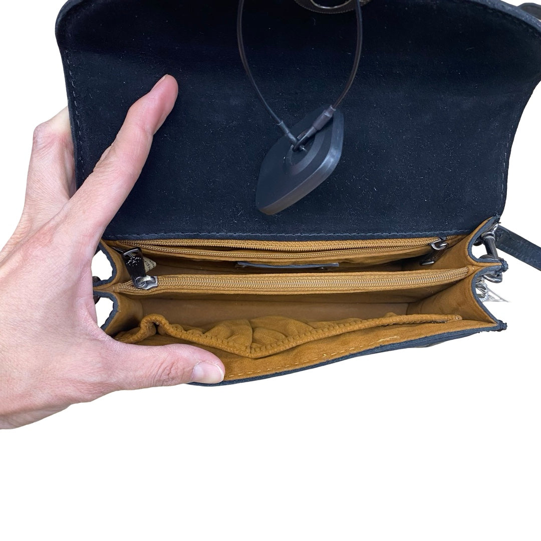 Handbag Designer By Patricia Nash In Black, Size:Small