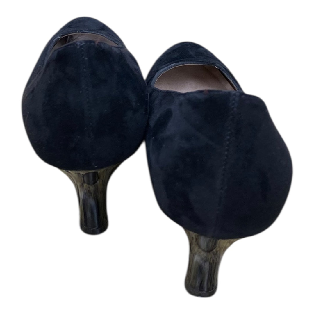 Shoes Heels Kitten By BEATIFEEL In Black, Size:8.5