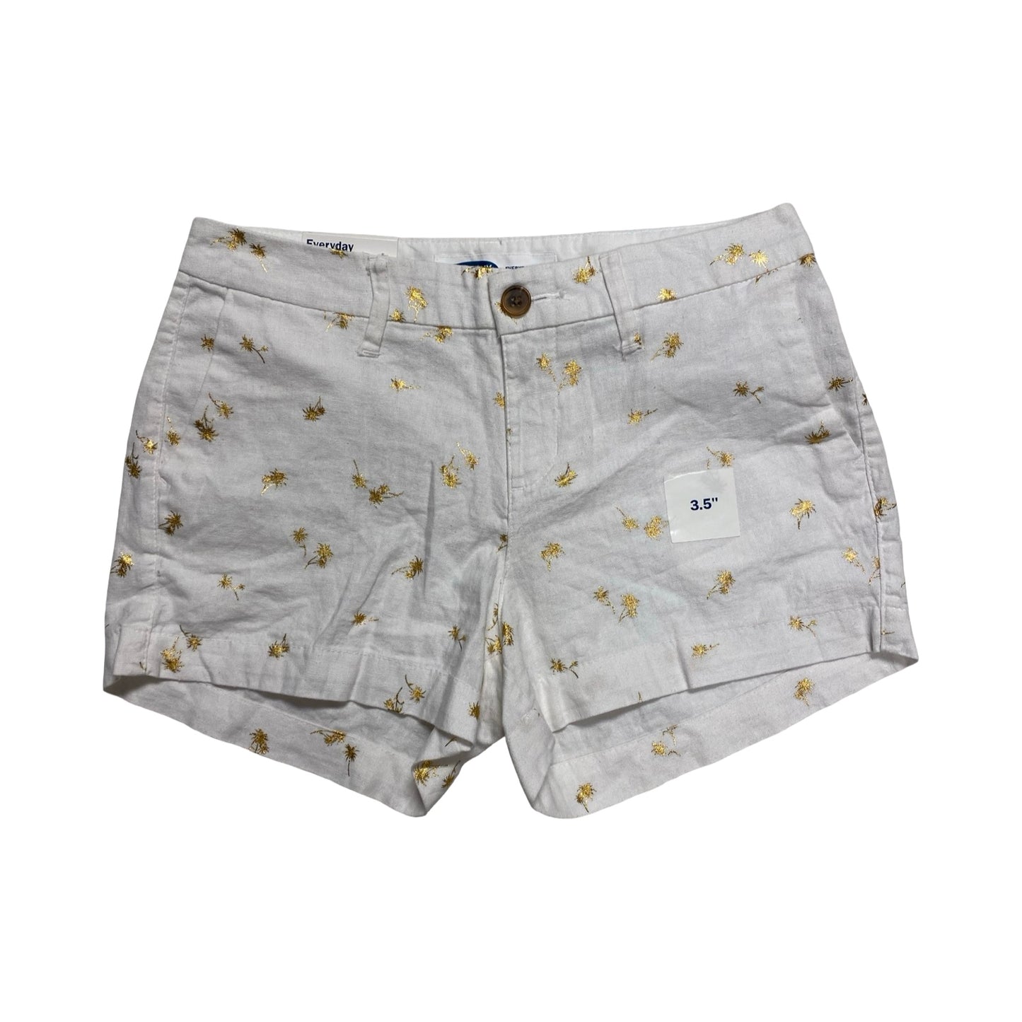 Shorts By Old Navy In Gold & White, Size:0
