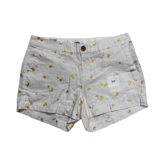 Shorts By Old Navy In Gold & White, Size:0