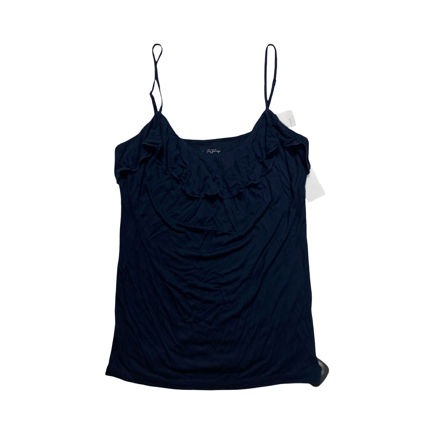 Top Sleeveless By Loft In Navy, Size:Xs