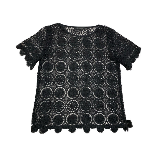 Top Ss By Banana Republic In Black, Size:Sp