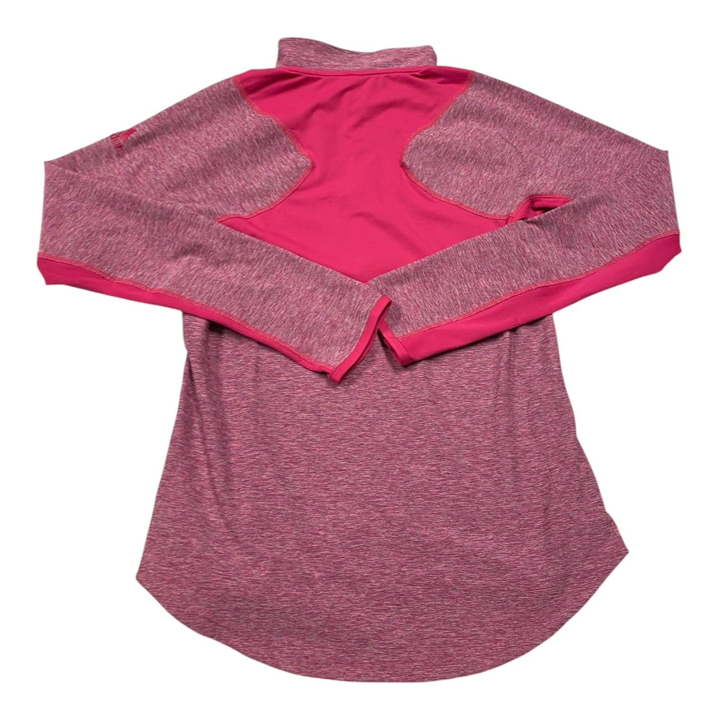 Athletic Top Ls Collar By Adidas In Pink, Size:S