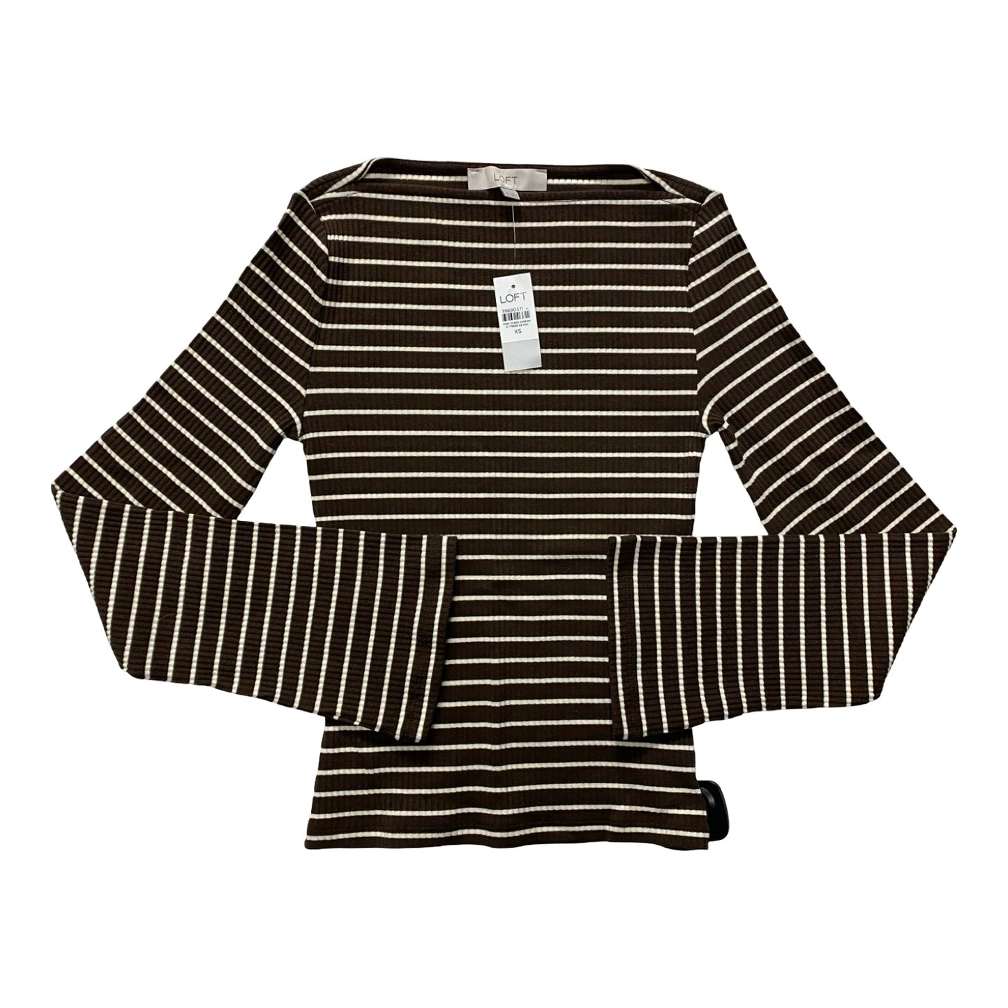Top Ls By Loft In Striped Pattern, Size:Xs