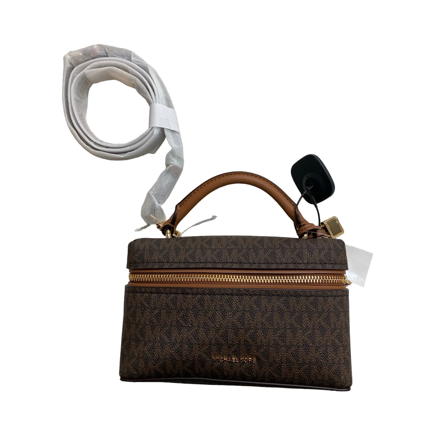 Handbag Designer By Michael Kors In Brown, Size:Small