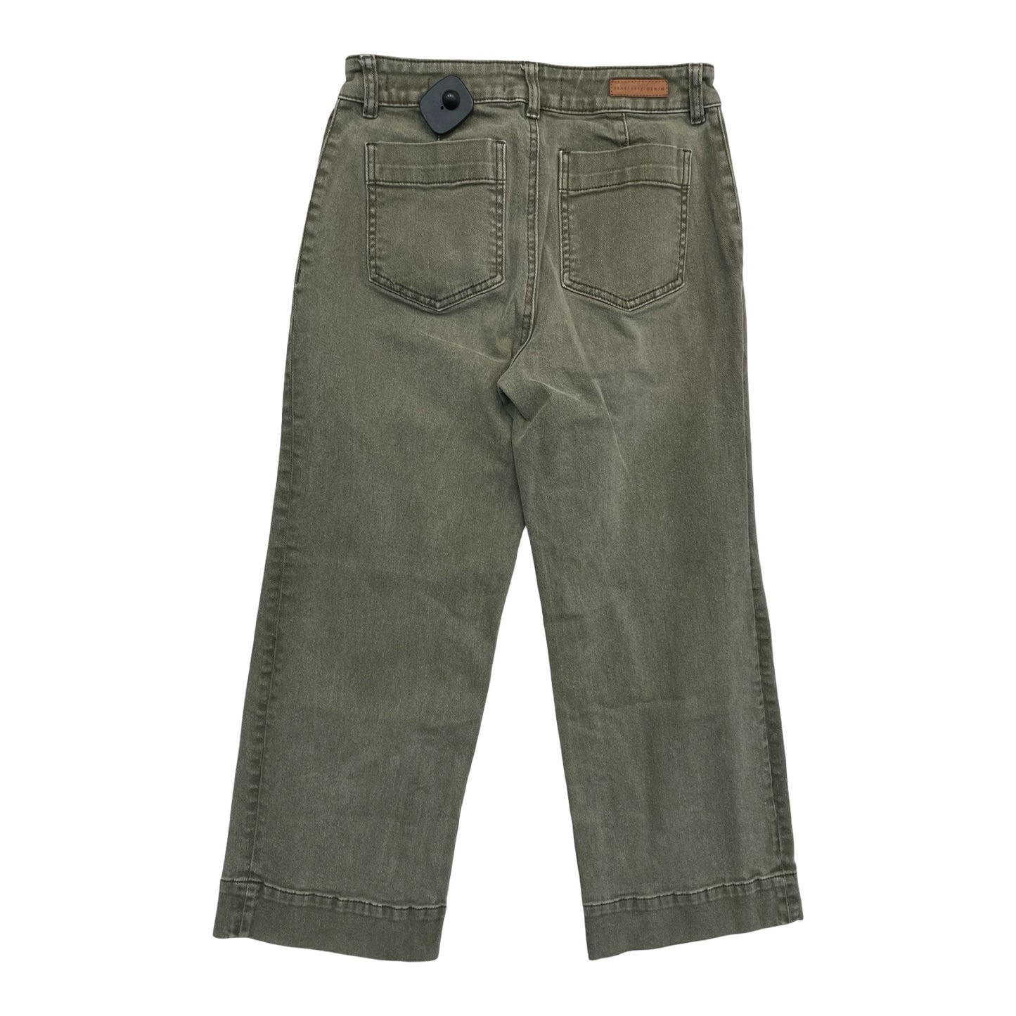 Jeans Cropped By Sanctuary In Green, Size:2
