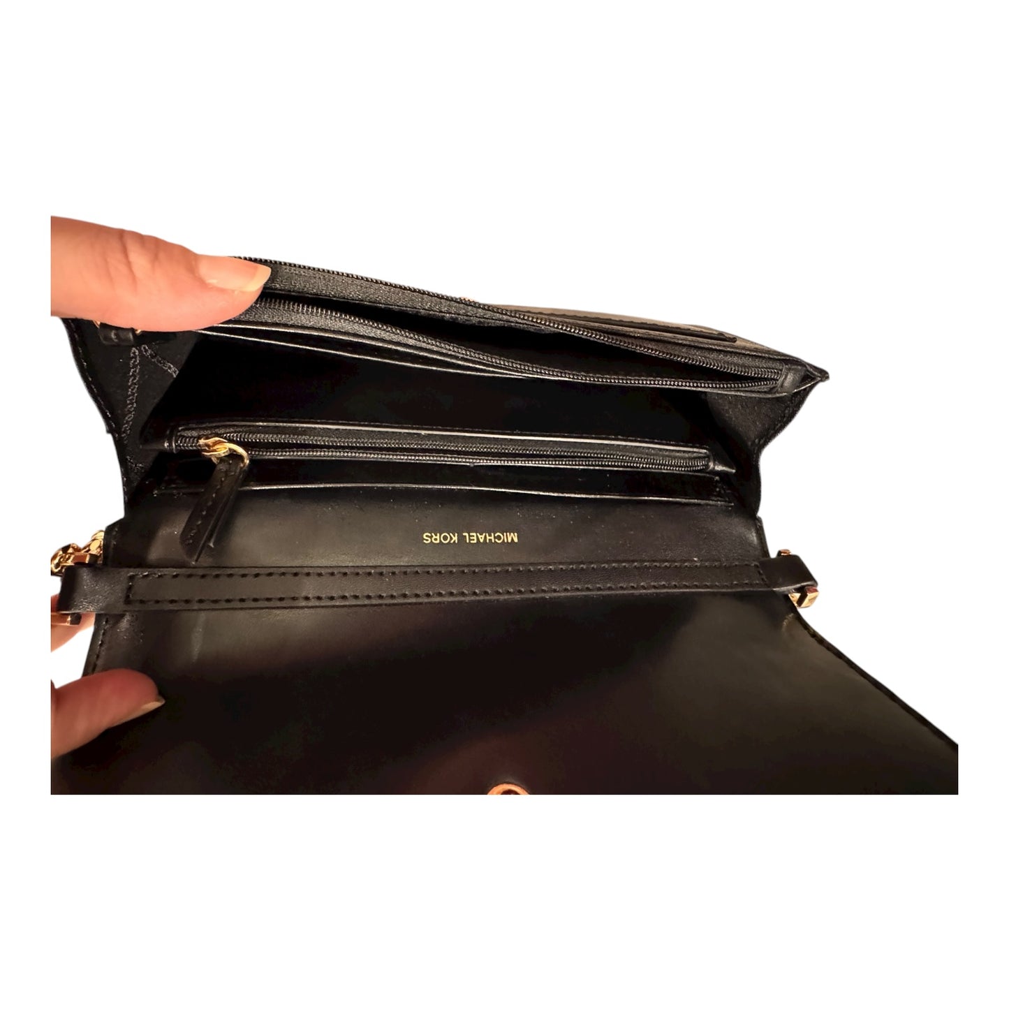 Handbag Designer By Coach In Black, Size:Small