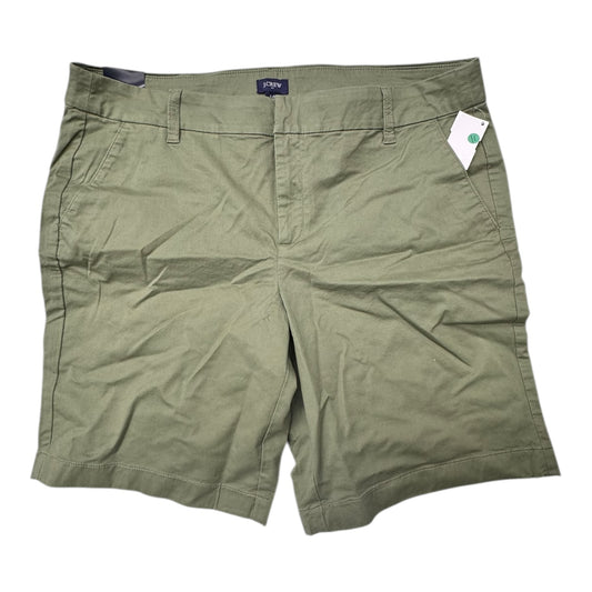 Shorts By J. Crew In Green, Size:14