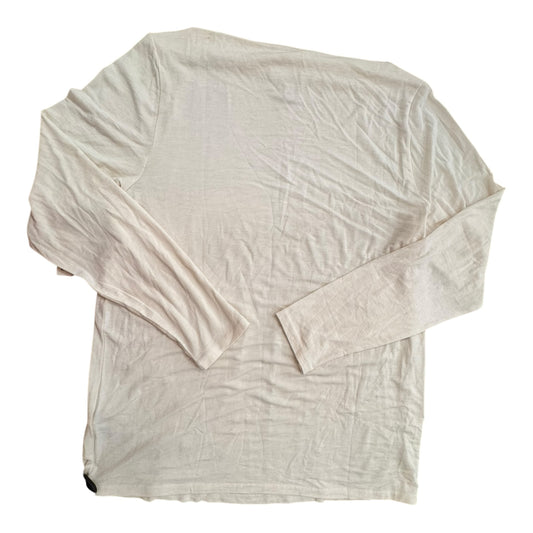 Top Ls By Banana Republic In Cream, Size:Xl