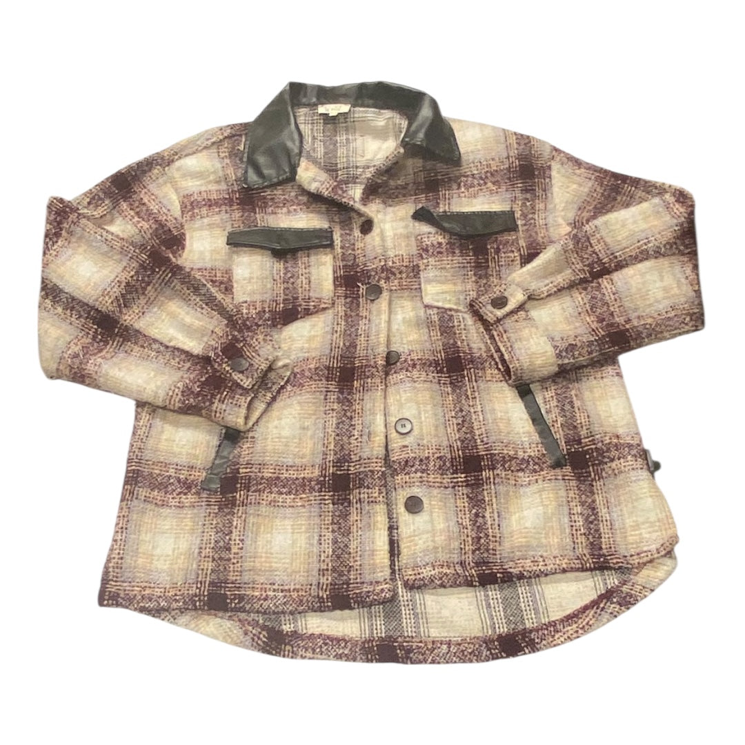 Jacket Other By La Miel In Plaid Pattern, Size:L