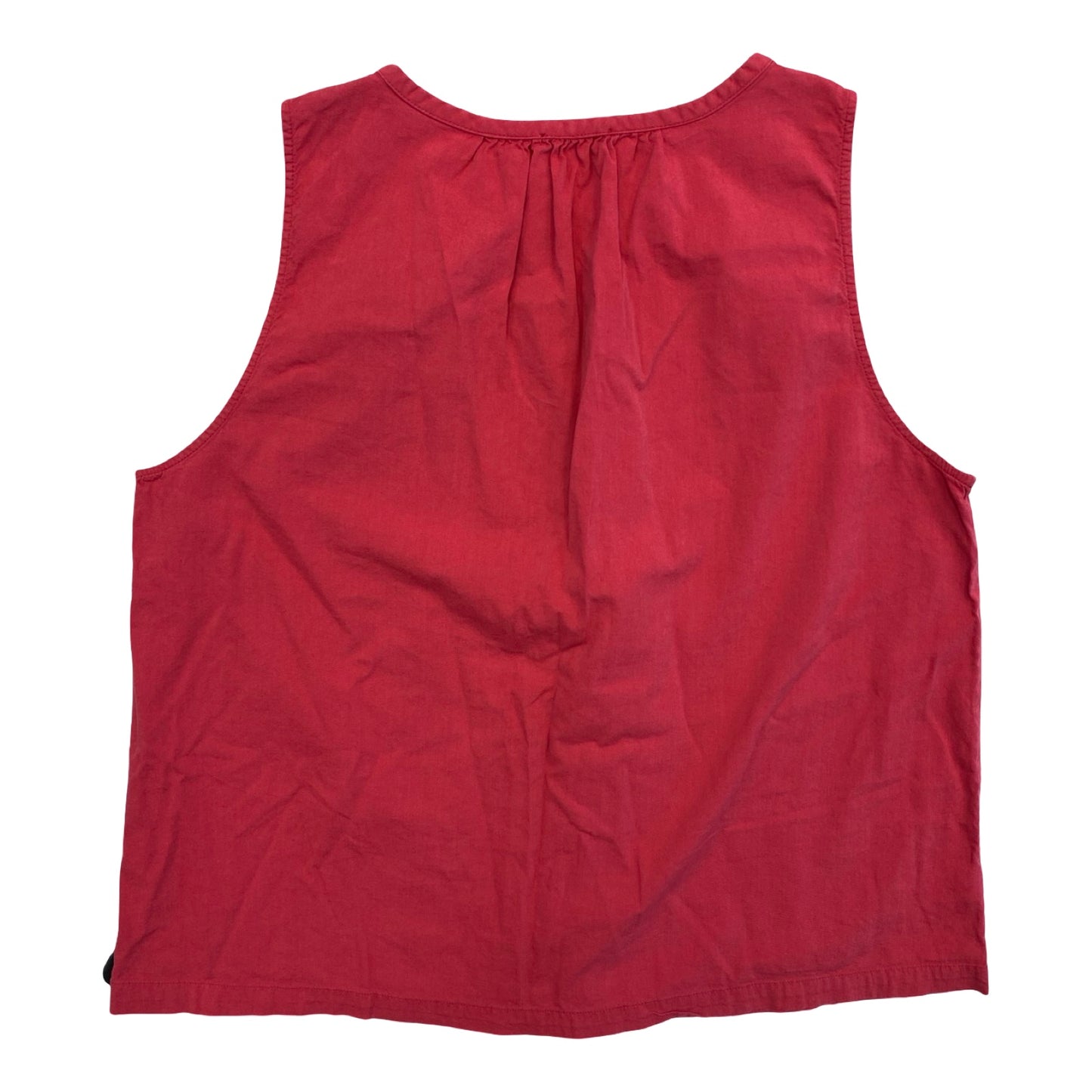 Top Sleeveless By Loft In Red, Size:Xl