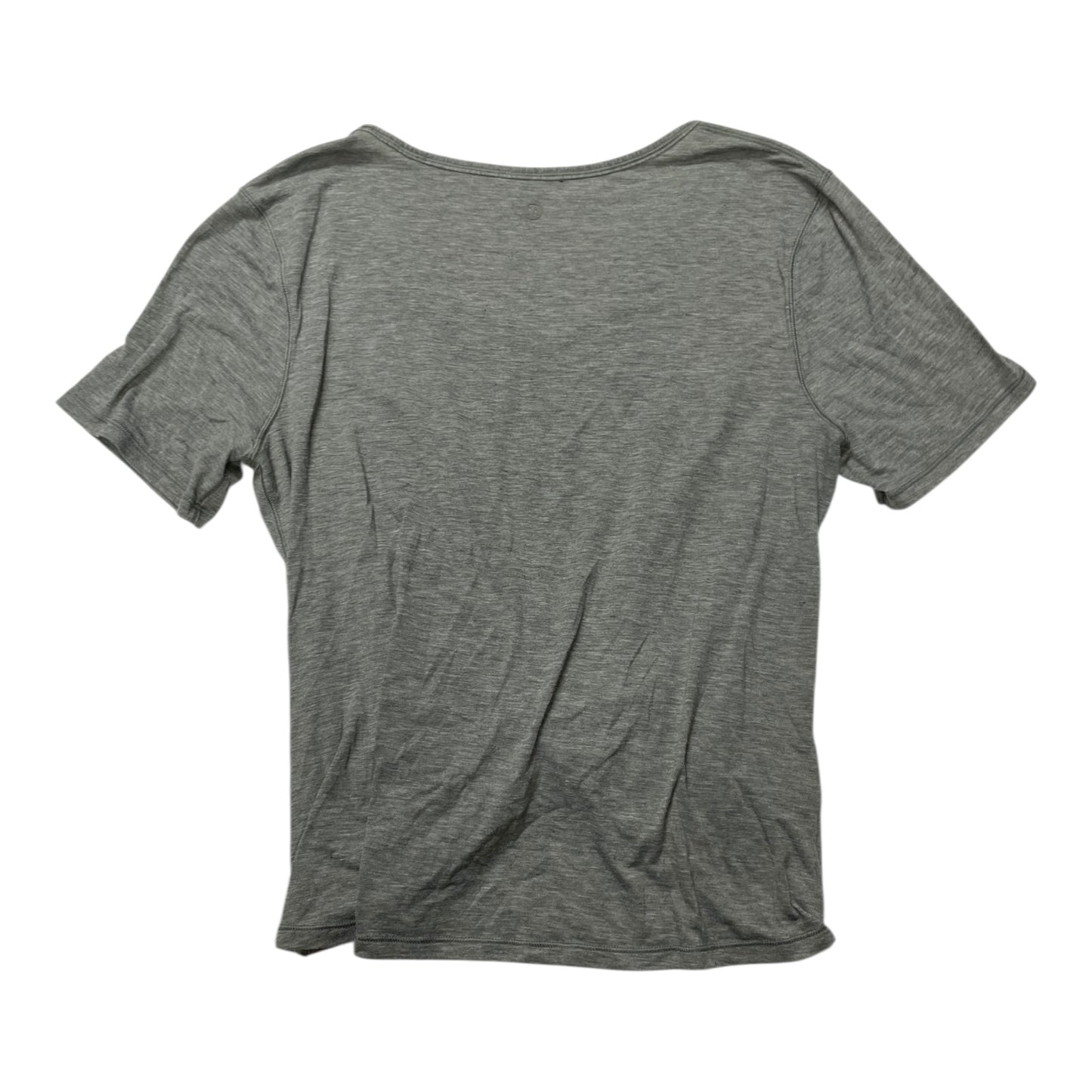 Athletic Top Ss By Lululemon In Green, Size:8