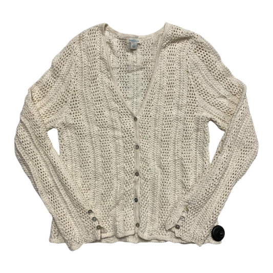 Sweater Cardigan By Sundance In Cream, Size:S