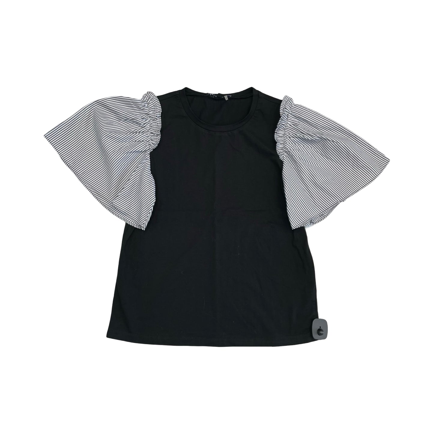 Top Ss By English Factory In Black, Size:S