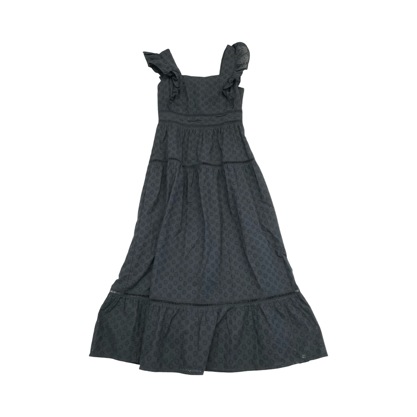 Dress Casual Maxi By Ann Taylor In Black, Size:00P
