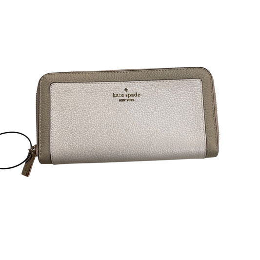 Wallet Designer By Kate Spade In Tan, Size:Large