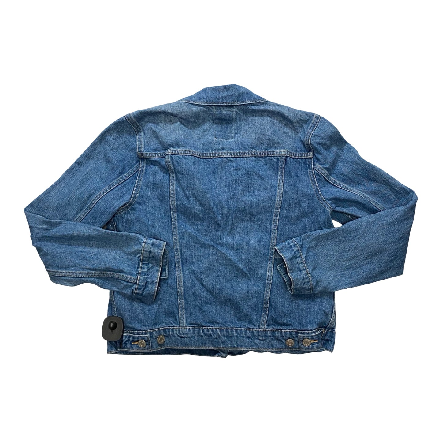 Jacket Denim By Gap In Blue Denim, Size:M