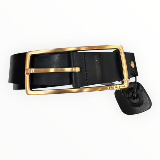 Belt Leather By Rag And Bone In Black, Size: S