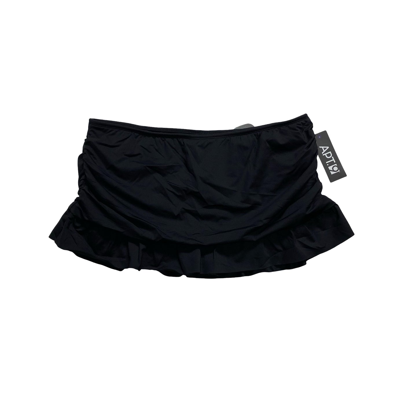 Swimsuit Bottom By Apt 9 In Black, Size:1X