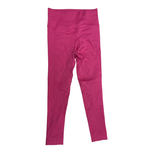 Athletic Leggings By Athleta In Pink, Size:M