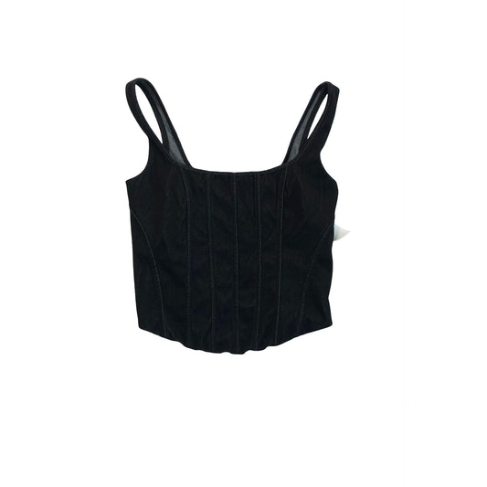 Top Sleeveless By Express In Black, Size:M