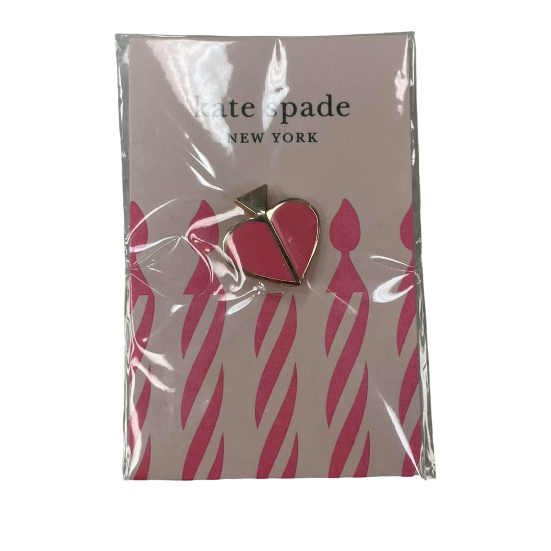 Accessory Designer Label By Kate Spade In Pink