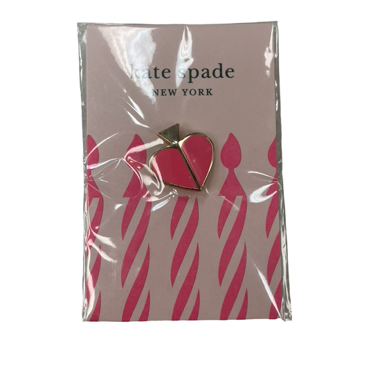 Accessory Designer Label By Kate Spade In Pink