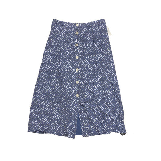 Skirt Maxi By Gap In Blue, Size:6