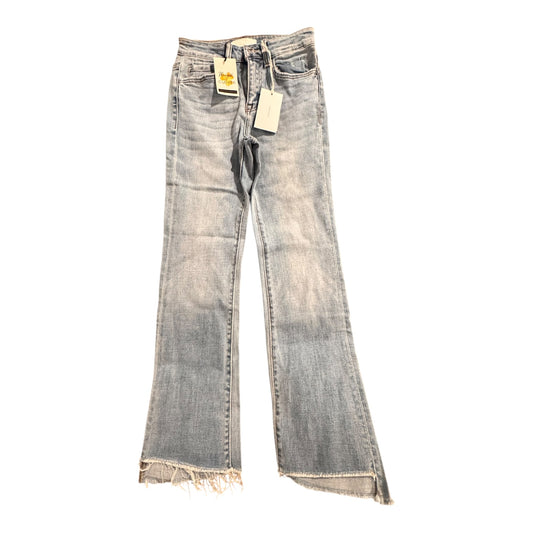 Jeans Straight By Vervet In Blue Denim, Size:0