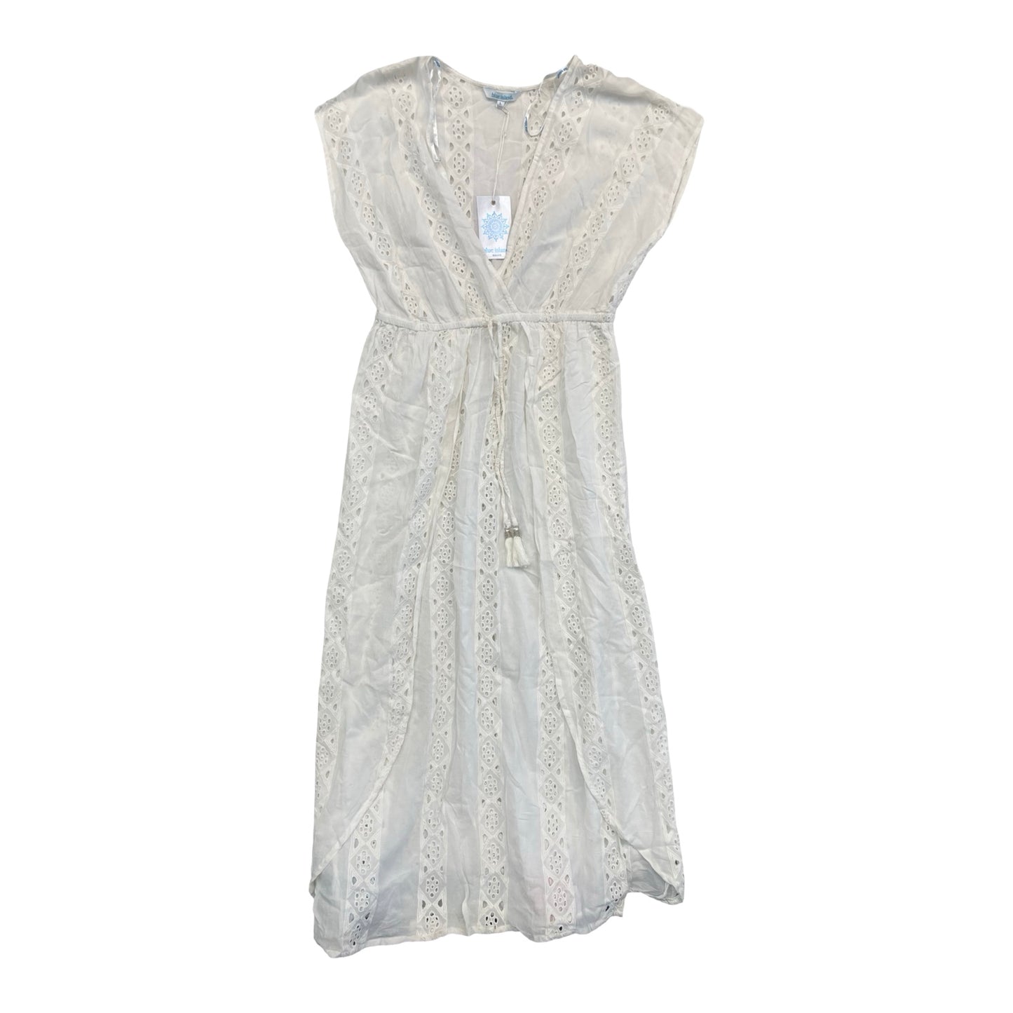 Swimwear Cover-Up By Blue Island In White, Size:L