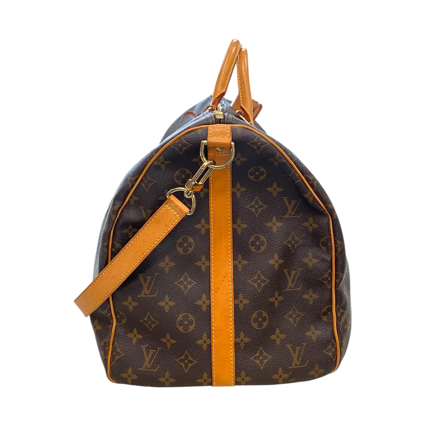 Duffle And Weekender Luxury Designer By Louis Vuitton In Brown, Size:Large(55)