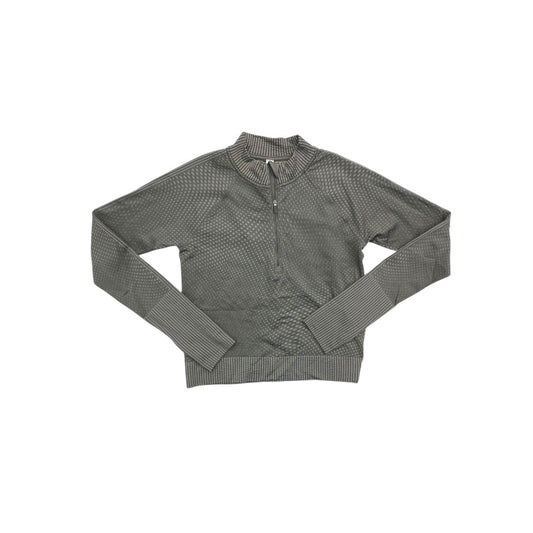 Athletic Top Ls Crewneck By Lululemon In Green, Size:6