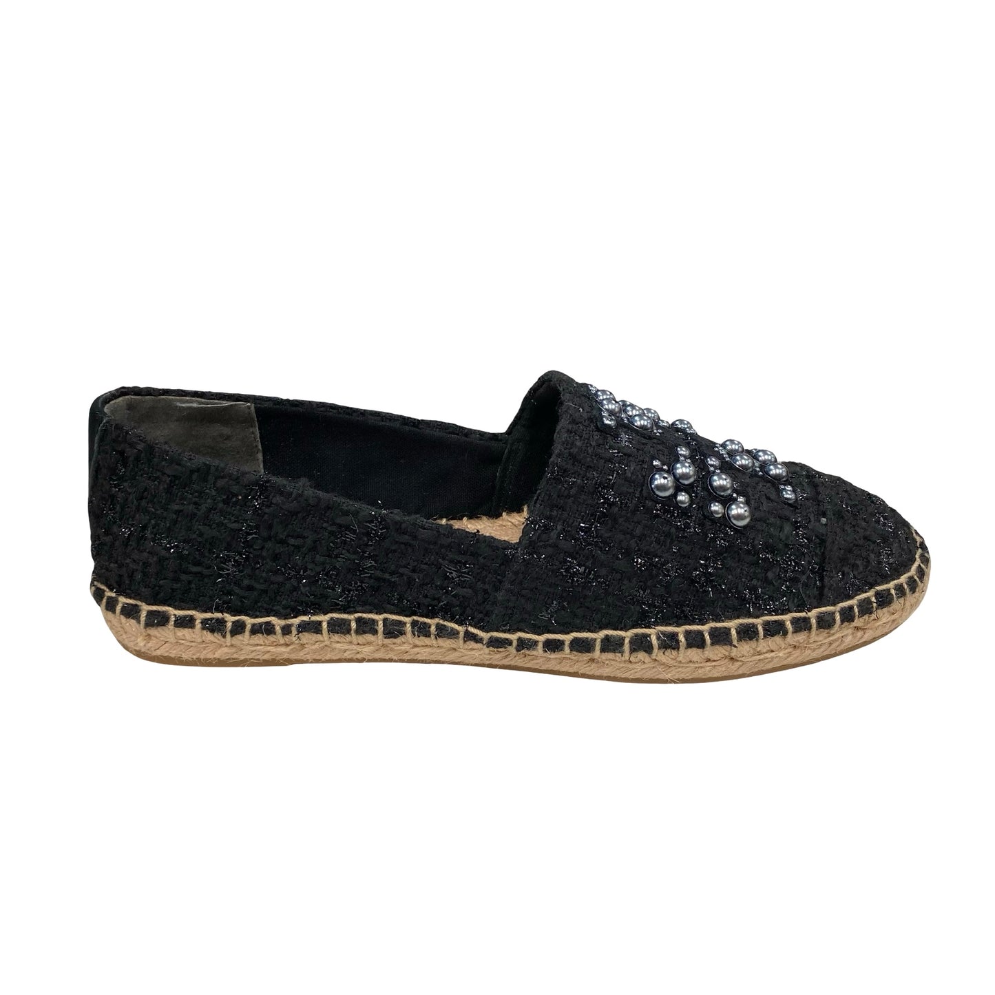 Shoes Designer By Tory Burch In Black, Size:7.5