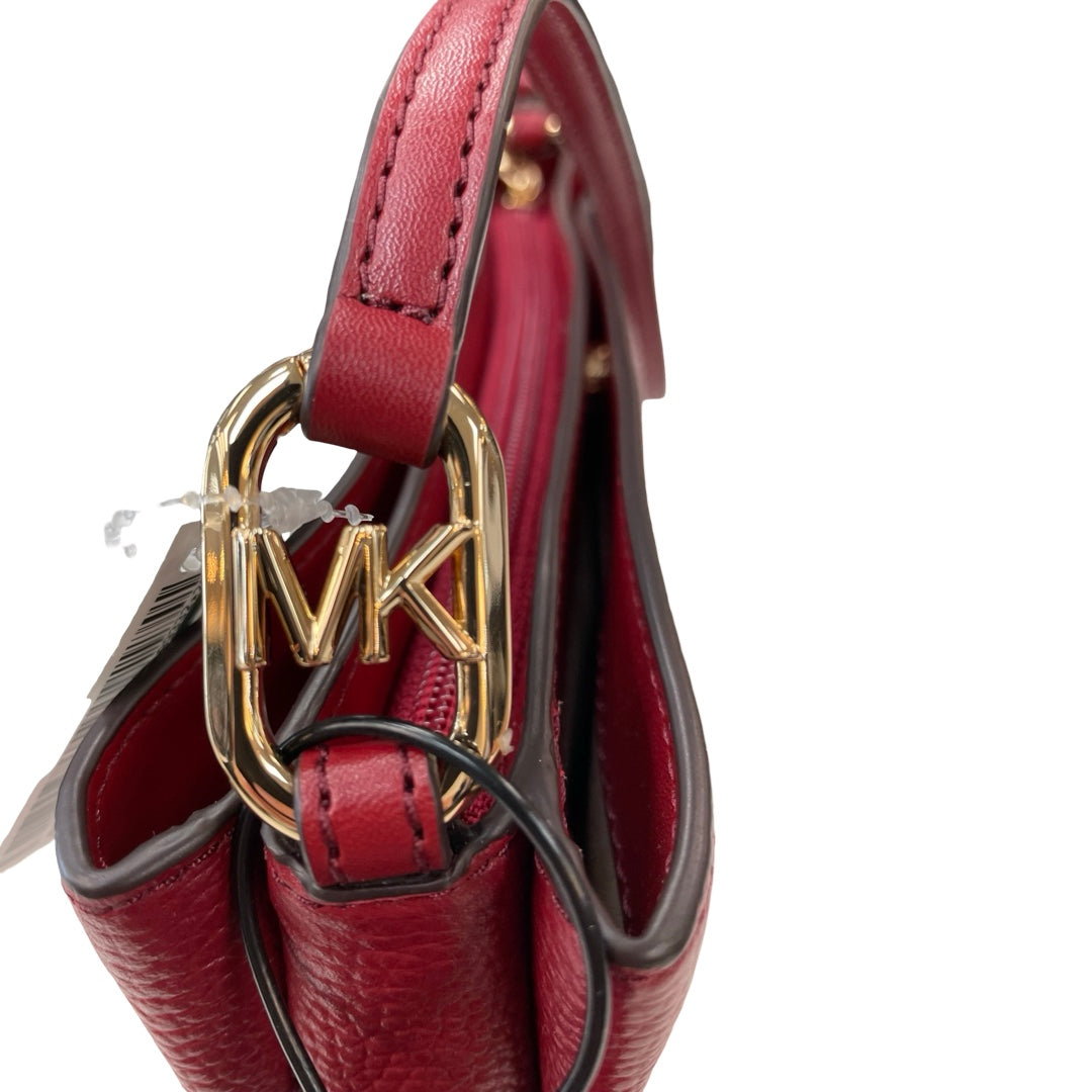 Handbag Designer By Michael Kors In Red, Size:Medium