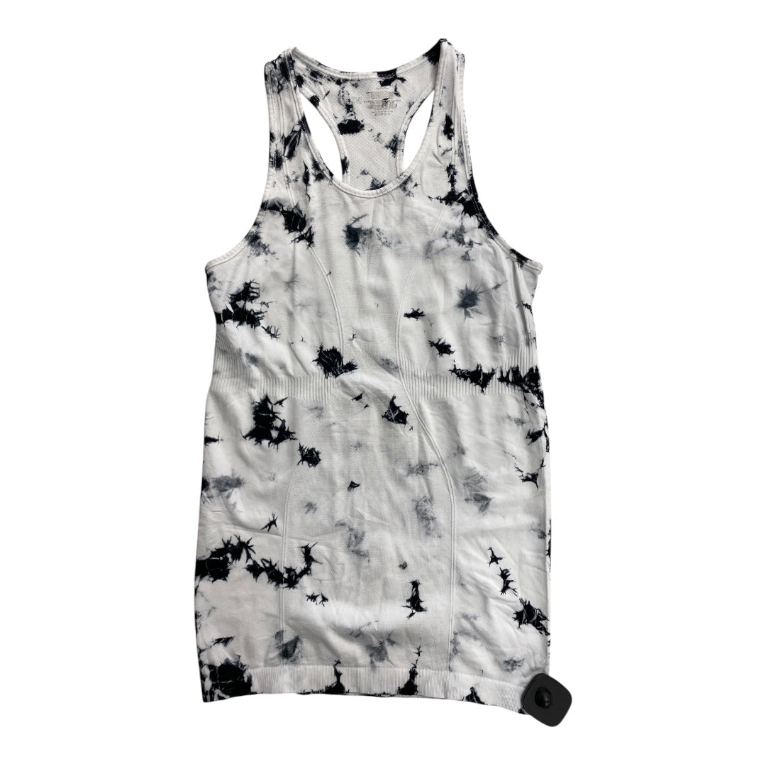 Athletic Tank Top By Zyia In Black & White, Size:Xs