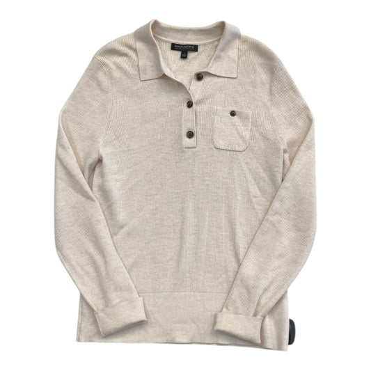 Sweater By Banana Republic In Cream, Size:L