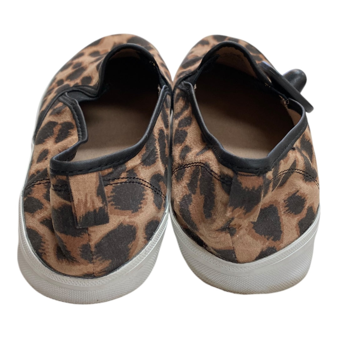 Shoes Flats By Old Navy In Animal Print, Size:8