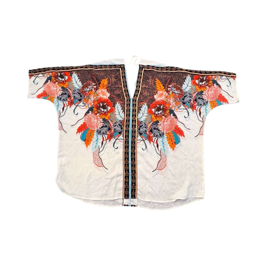 Top Ss By Rose And Olive In Multi, Size:1X
