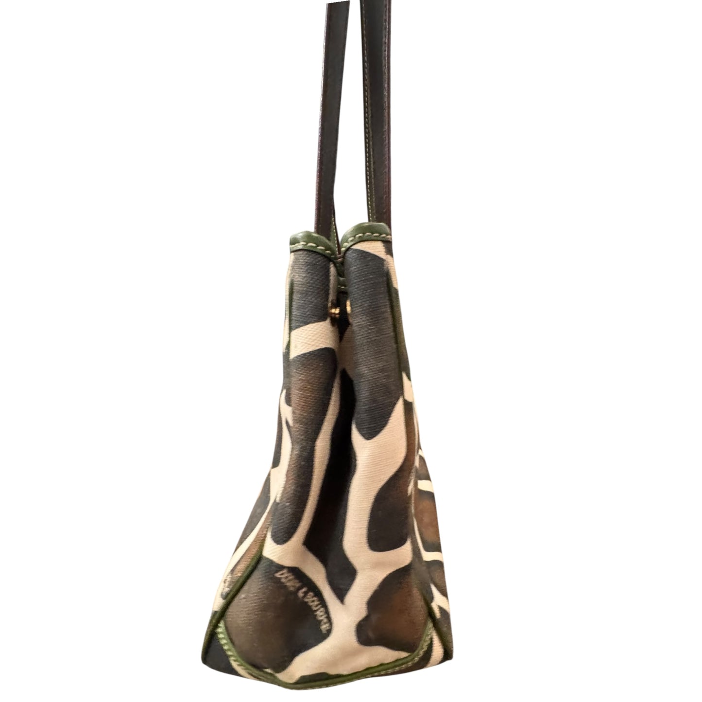 Handbag Designer By Dooney And Bourke In Animal Print, Size:Medium