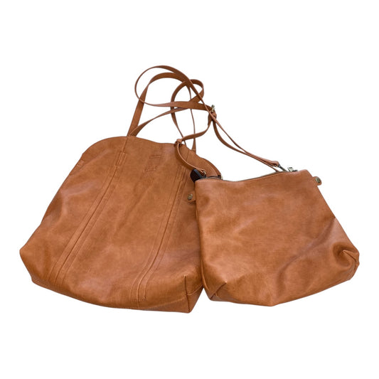 Handbag By Clothes Mentor In Brown, Size:Medium