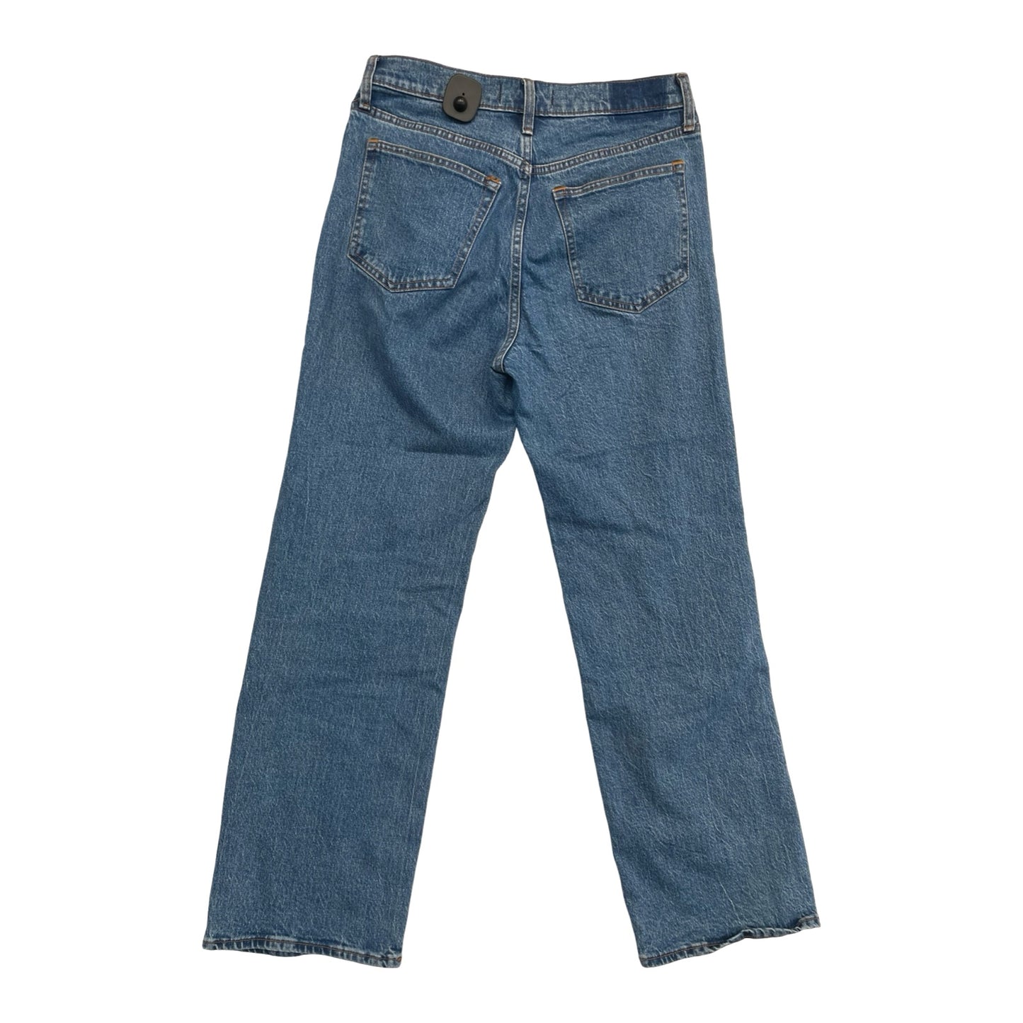 Jeans Wide Leg By Abercrombie And Fitch In Blue Denim, Size:6